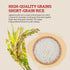 52USA 2 (Pack 3), 96 (2721g), Sushi Rice Pound of Premium Short Grain Rice Ounce Gluten-Free, Vegan, White Sticky Rice