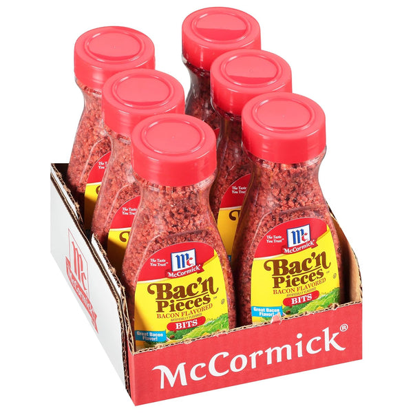 McCormick Bac'n Pieces Bacon Flavored Bits, 4.4 oz (Pack of 6)
