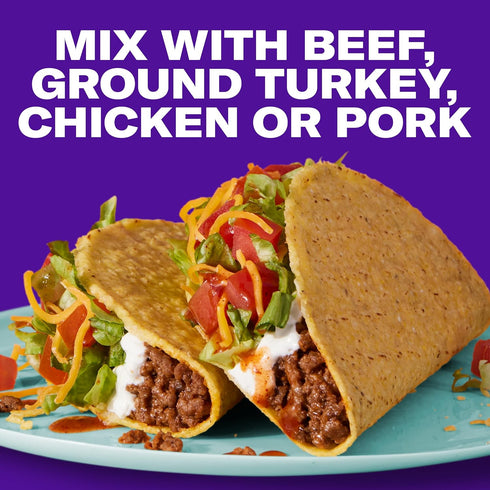 (1 oz Packets (Pack 24)) Taco Bell Original Taco Seasoning Mix