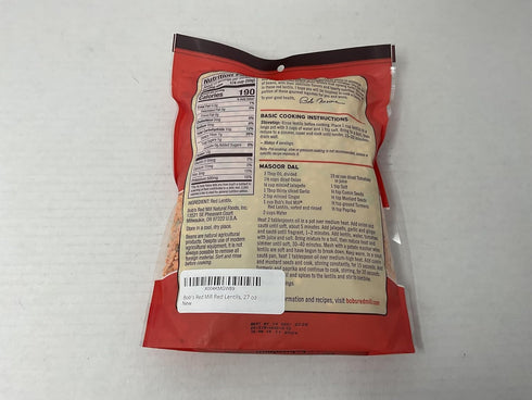 27 oz Bob's Red Mill Red Lentils