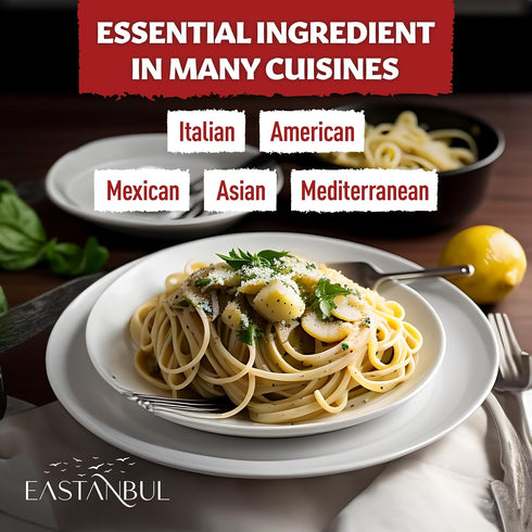 5.3oz, 100% Eastanbul Fine Garlic Powder, Premium Turkish Garlic Powder Fine, Natural, Finely Ground Non-Granulated