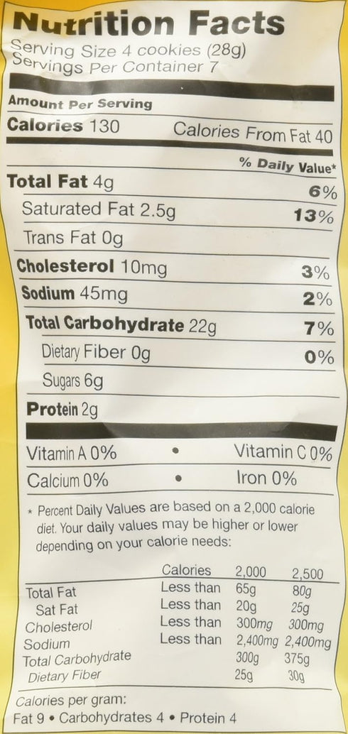Gluten Free Shortbread Cookie, 7 Ounce