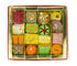20oz Sukhadia Sweets - Red Bandhani Temple Box - Premium Assorted Mithai - Indian Mithai Gift - Freshly Made In USA
