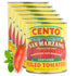 Cento Certified San Marzano Whole Peeled Tomatoes, 28 Oz (Pack of 6), Canned
