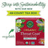 48 Traditional Medicinals Organic, Throat Coat Tea, Original with Slippery Elm - Supports Throat Health - Kosher