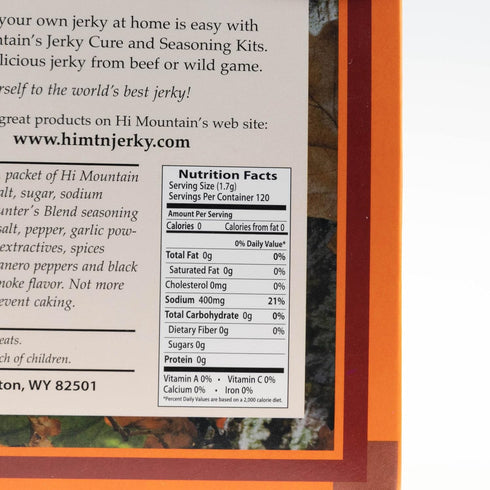 15 lbs. (1 Hi Mountain Jerky Seasoning and Cure Kit | HUNTERS BLEND | Beef Jerky Seasoning | Perfect for Beef, Venison