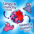 Gummy Gummy, Packs, 60 Count, 30 oz NERDS Clusters Candy, Very Berry, Crunchy and Individually Wrapped Treat Size