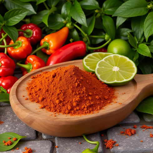 100% (1 Essential Spice Carolina Reaper Chili Powder Extremely Hot Ground Pepper with Fruity, Smoky Flavor Made from