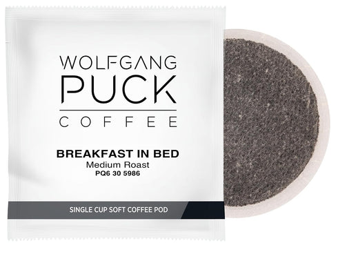 12 16 count (Pack 3) Wolfgang Puck Coffee, Breakfast in Bed, Gram Soft Pods