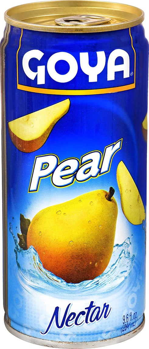 9.6 Oz (Pack 24) Goya Foods Pear Nectar, Fl
