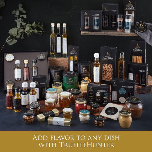 8.45 Oz TruffleHunter - White Truffle Oil - Extra Virgin Olive Oil for Cooking & Seasoning