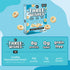 8g 3g 6-Pack Three Wishes Grain-Free Protein Breakfast Cereal - Protein and Fiber - Healthy, Zero-Sugar Breakfast
