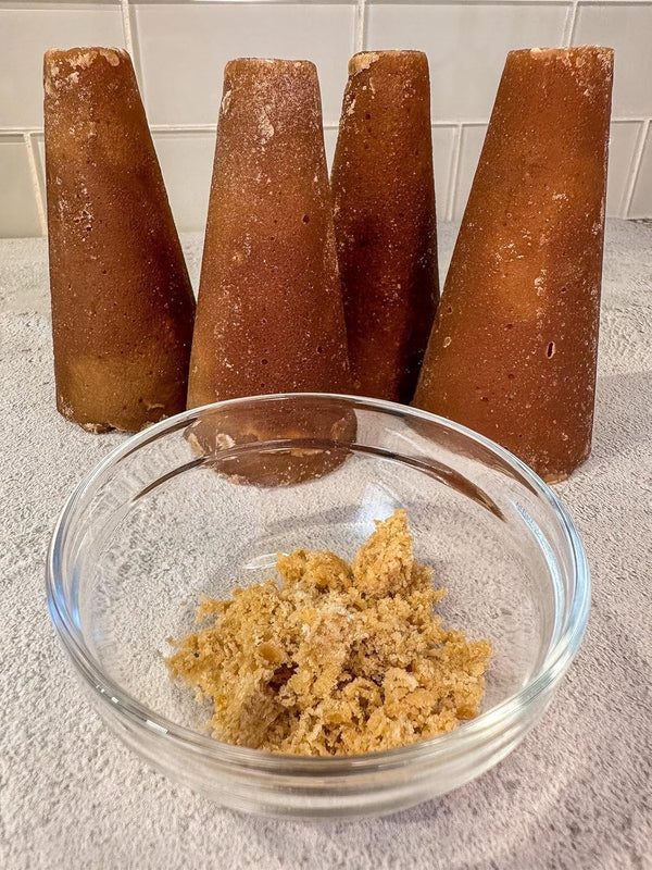 Generic Piloncillo,100% Mexican Brown Sugar,Brown Sugar Cane (4 Packages of 8 oz)