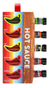 Set 5 1.6 Thoughtfully Gifts, Hot Sauces To Go, Home Edition, of Unique Flavors, Fluid Ounces Each