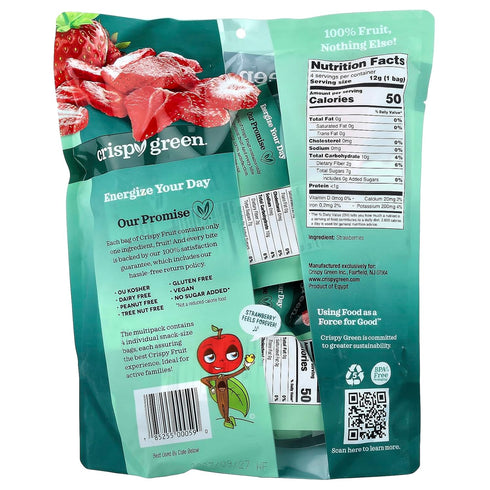 1.69 OZ CRISPY GREEN Freeze Dried Strawberry