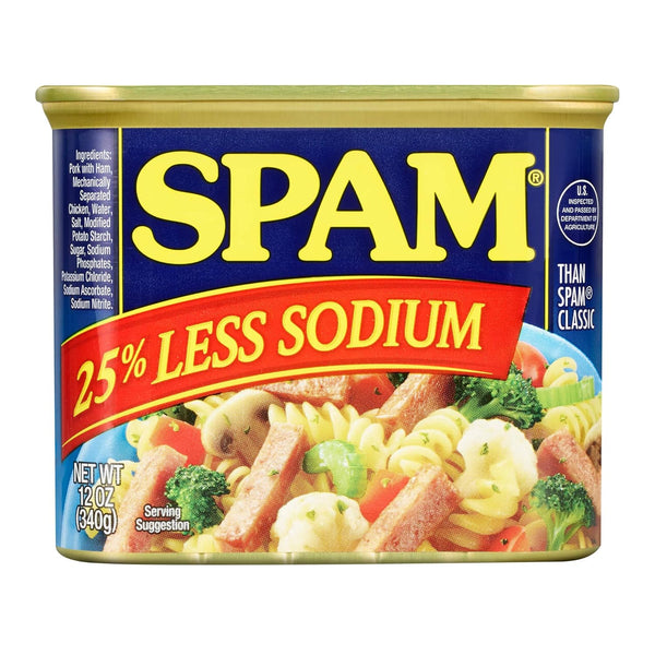 Spam 25% Less Sodium (pack of 12)