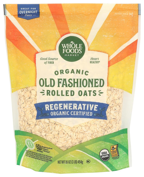 365 by Whole Foods Market , Old Fashioned Oats, Hot Cereal, 16 Ounce