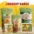1 lb (450g), Danodia Foods Organic Jaggery Cubes Pure & Natural, No Additives Sweetener, Vegan & Gluten-Free