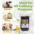 50 ~5" Organic Grade A Madagascar Vanilla Beans. Certified USDA Organic for Extract and All Things Vanilla. by