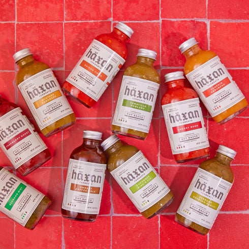 4 oz 2 Count Haxan Ferments Pumpkin Habanero Hot Sauce | Hot Heat | Fermented Pumpkin, Habanero Peppers, Ginger, Garlic