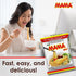30 Pack) MAMA Noodles CHICKEN Instant Spicy Noodles with Delicious Thai Flavors, Hot And Spicy Noodles with Chicken