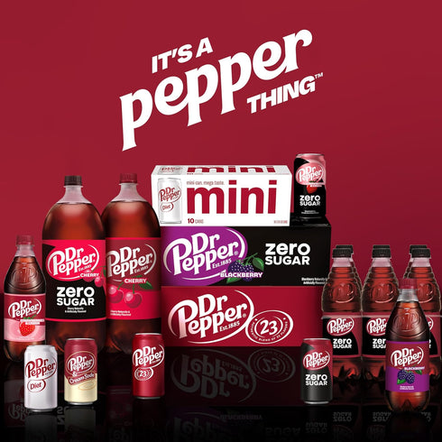 12 OZ, 12 DR PEPPER - CHERRY, PK
