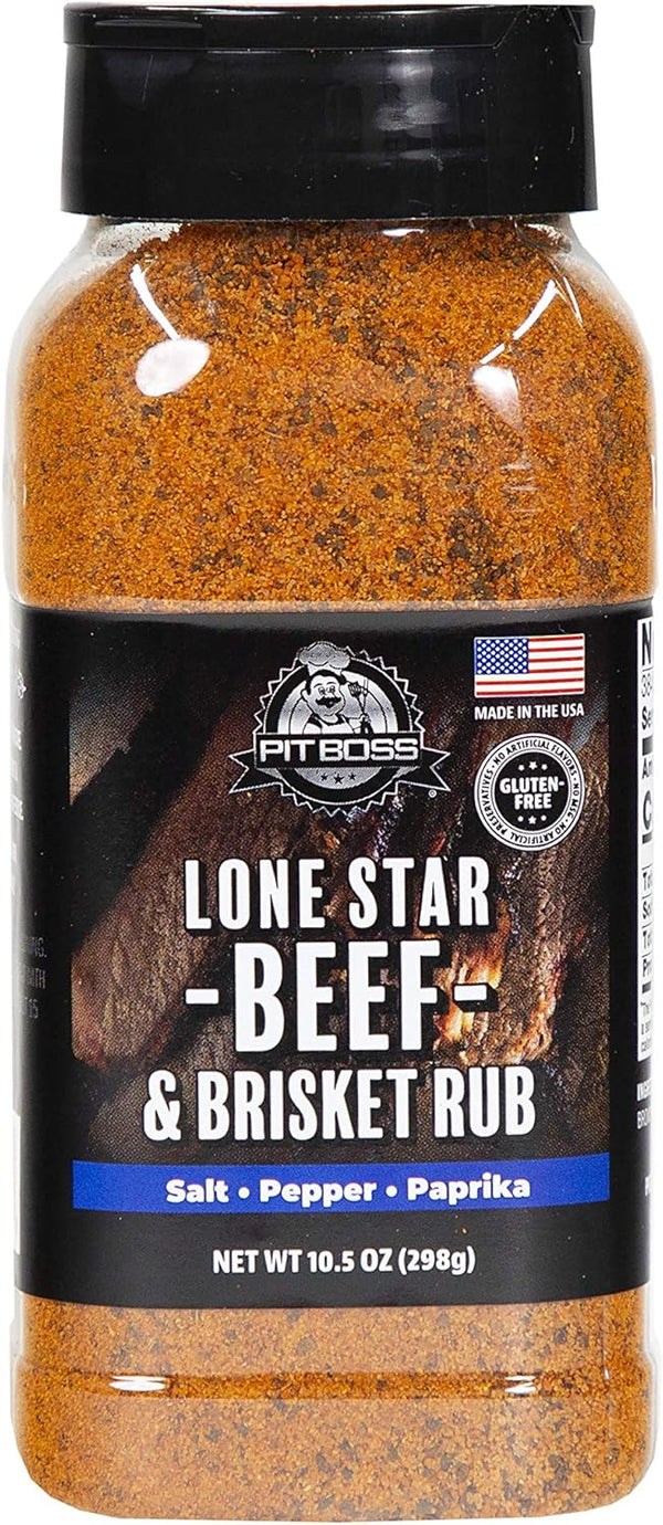 PIT BOSS 40322 Lonestar Beef Brisket Rub Grill Spices, 10.5 oz (1 Pack)