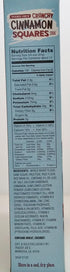 Trader Joe's 12.2 Oz (346g) Trader Joes Crunchy Cinnamon Squares Cereal Net Wt.