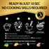 Pack 6 Pack (6 O'scallion of Ramen Noodles - Authentic Japanese Taste - Fresh Pre-Cooked Noodles, Rich Soup Base