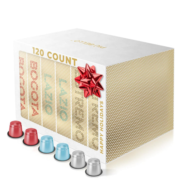 Piu Bello Espresso Coffee Pods for Nespresso Original Machines Variety Pack Compatible