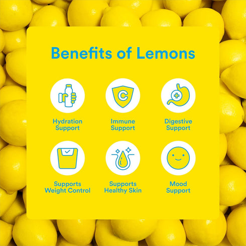 4-Flavor Pack, 15.2 oz (12-Pack) Lemon Perfect Variety Hydrating Flavored Lemon Water, Zero Sugar, Delicious
