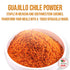 Guajillo Chile Powder Ground (8oz) – Natural Premium Spice for Chili, Sauces, Stews, Salsa, Meat Rubs, Mole