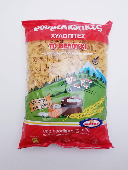 Nick's International Foods Helios Hilopites Pasta Egg Noodles 500g