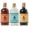 Sea Salts of Hawaii Variety 3 Pack, Alaea Red Clay Salt, Kona