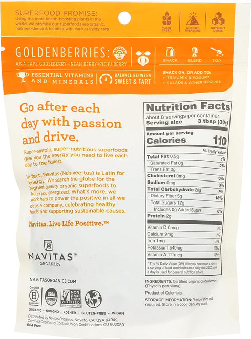 Organic Andean Goldenberries by Navitas Naturals