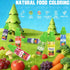 12 Set, 6ml/Bottle Natural Food Coloring - Vibrant Colors Natural Liquid Food Dye FD&C & Artificial Dye Free, Food