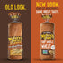 100% 20 oz Nature's Own Whole Wheat Bread, Sliced Non-GMO Sandwich Bread, Loaf