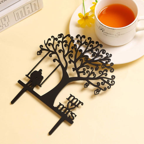 LOVENJOY Romantic Wedding Cake Topper, Gift-boxed