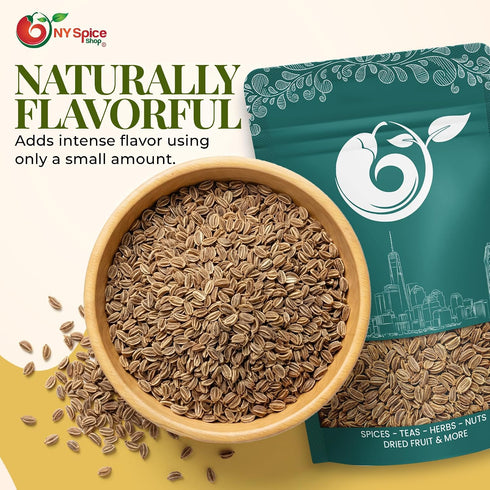 5 NY Spice Shop Celery Seeds - Pound Whole Dried Celery Spice for Cooking Pickling Seasoning Baking and Salad Dressings