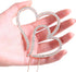 LOVENJOY Gift-Boxed Double Hearts Cake Topper, Rose Gold with Crystal Rhinestones