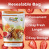 4 Oz, 100% Anna and Sarah Freeze Dried Slice Strawberries Natural Sliced Fruit, Great for Healthy Snacks, Smoothies