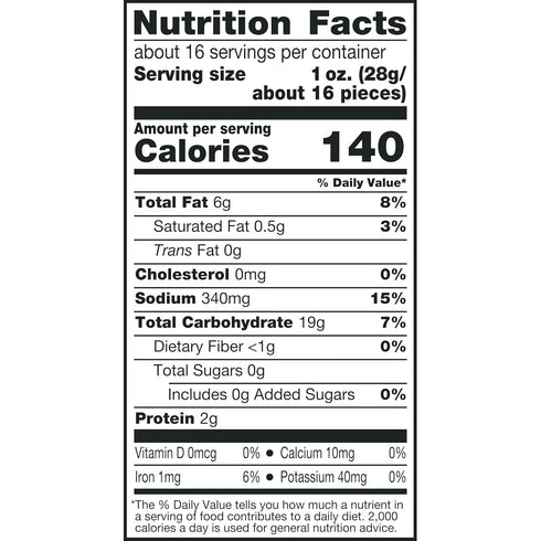 16oz Dot's Homestyle Pretzels Buffalo Seasoned Pretzel Twist Snack, Grocery Sized Bag