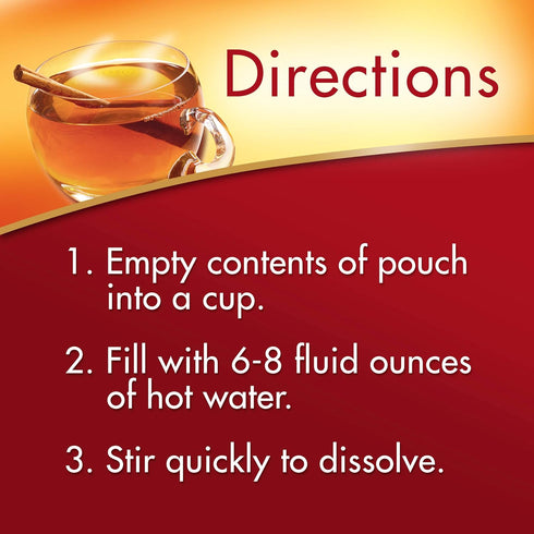 Alpine 0.74 Oz (Pack 120) Original Spiced Apple Cider Instant Drink Mix, Rich in Vitamin C and Low Calorie, Pouch