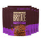 Brownie Brittle Dark Chocolate Sea Salt Thin and Crispy Sweet Snacks (Pack