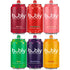 bubly Sparkling Water, 6 Flavor Variety Pack (Blackberry, Lime, Cherry, Grapefruit, Strawberry,