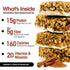 15g 20 (7ct) WonderSlim Meal Replacement Protein Bar, Cinnamon, Protein, Vitamins & Minerals, Gluten Free