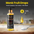 SUBSUGAR (8 oz) Monk Fruit Drops Pure Liquid Monk Fruit Sweetener, No Erythritol Sugar Alternative, Concentrated Syrup