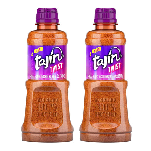 Tajin Twist Sweet and Spicy Seasoning, Fruit and Chili Powder, 10.6oz (Pack