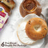 2 Packs (12 Toufayan Cinnamon Raisin PreSliced Bagels Vegan, Kosher, Bagels Total), Soft Texture, Great for Breakfast