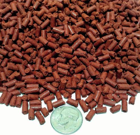 Aquatic Foods Inc. 1/8" 5/16" 1/2-lb Brine Shrimp Sinking Bits, APX x Brine Shrimp Bits Perfect for Small Discus, Small